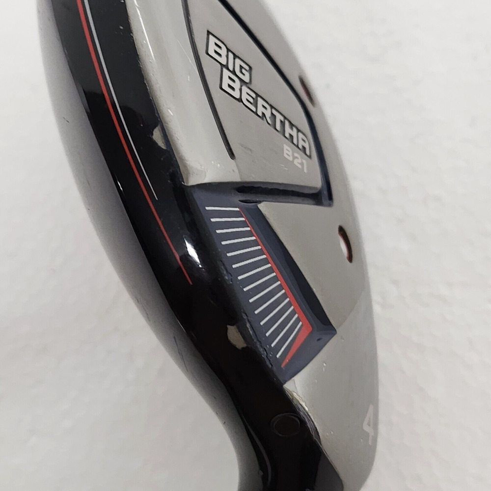 Callaway Big Bertha B21 4-Hybrid 21º PURE Oban Revenge 65g R-Flex Graphite R/H" - Picture 7 of 16